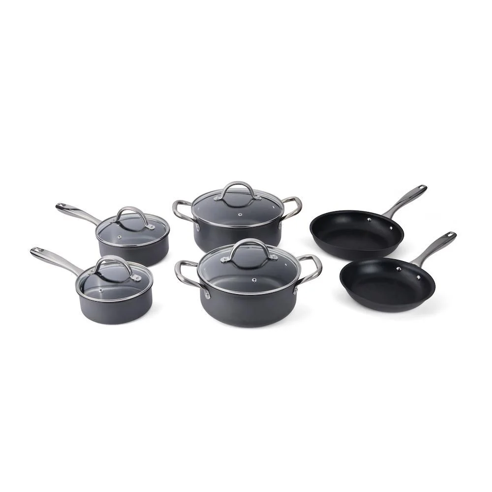 Cuisipro Hard Anodized Cookware Set 10 Piece