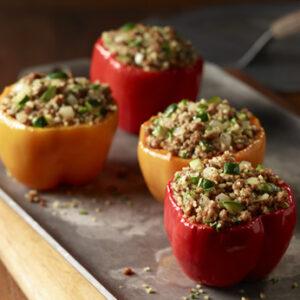 Curry Stuffed Peppers