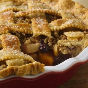 Blueberry Apple Peach Pie Recipe